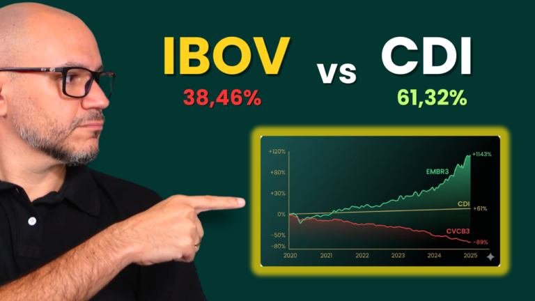 Mesmo que o CDI tenha batido o IBOV nos últimos 5 anos, alguma empresas renderam mais de 1.000%