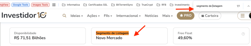 Segmentos da B3 - Nível 1, Nível 2 e Novo Mercado 4 Vendo o segmento de listagem da empresa