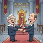Warren Buffett e Greg Abel na Berkshire Hathaway