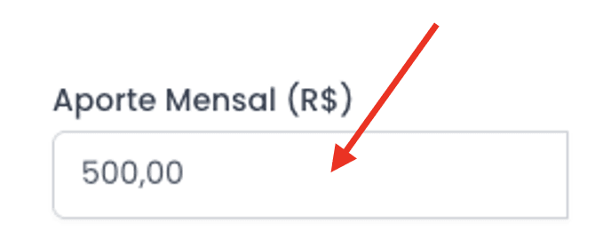 Aporte Mensal Calculadora de Juros Compostos