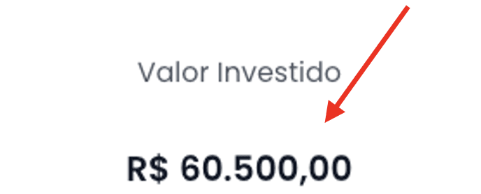 Campo Valor Investido Calculadora de Juros Compostos