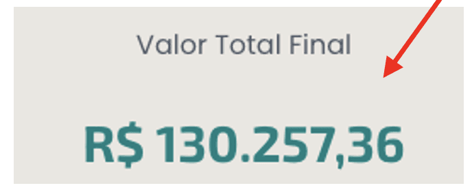 Campo Valor Total Final Calculadora de Juros Compostos