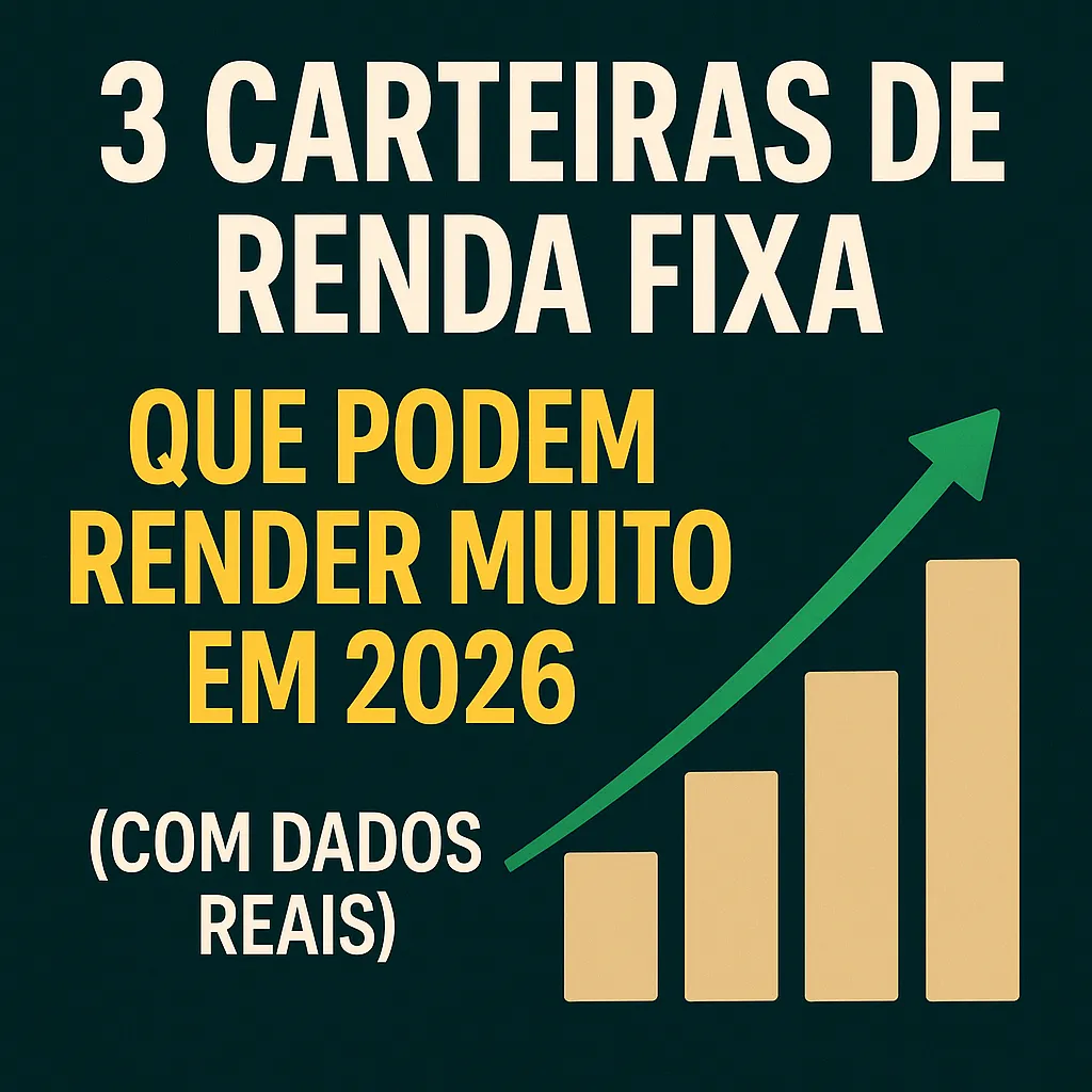 3 carteiras de renda fixa que podem render muito em 2026