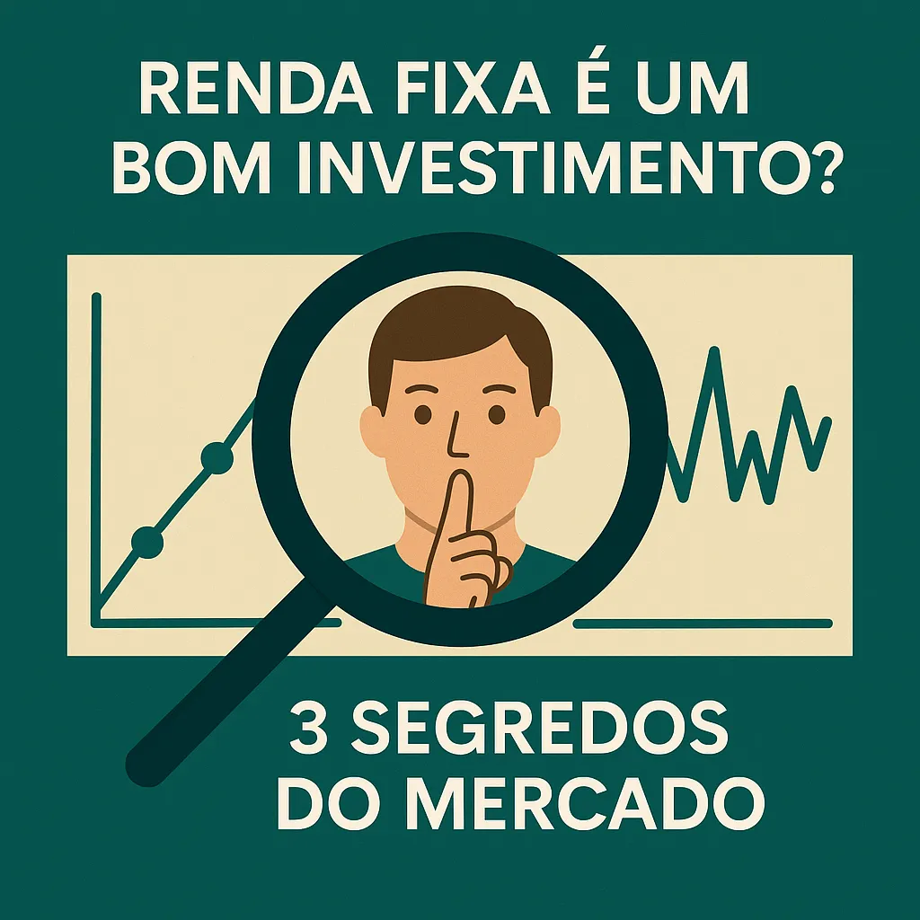 Renda Fixa é Um Bom Investimento. 3 Segredos do Mercado.
