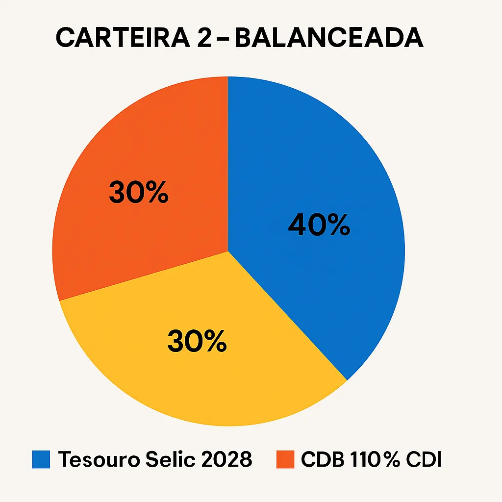 3 Carteiras de Renda Fixa Que Podem Render Muito em 2026 (Com Dados Reais) 2 Carteira 2 - de renda fixa que podem render muito em 2026
