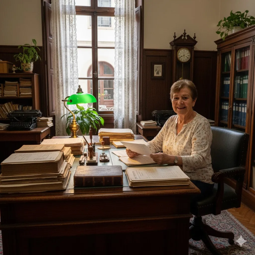 A verdade sobre ficar rico - senhora de 60 anos trabalhando