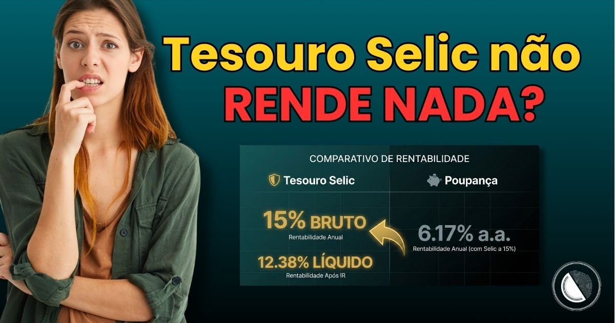 Como Investir no Tesouro Selic: Passo a Passo Completo (E Por Que Todo Mundo Está Errado) 4 Mulher pensando em Como investir no Tesouro Selic Passo a Passo - Rende Mais que Poupança