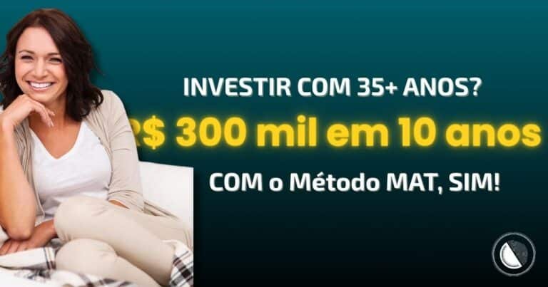 Como Começar a Investir Depois dos 35 Anos: Renda Fixa ou Variável? 2 Pessoa de 35 anos começando a investir em renda fixa com confiança usando o Método MAT