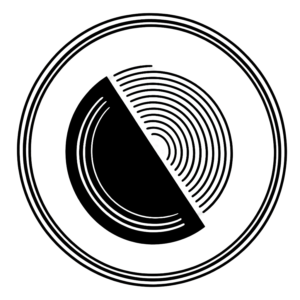 Logotipo do Meia Ficha em Cores Preta e Fundo Branco